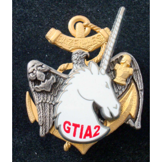 Insigne du GTIA 2 du 3° Régiment d'Infanterie de Marine Boussemart