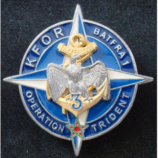 3° Régiment infanterie Marine BATFRA N°1 Trident KFOR Sheli 3° RIMA
