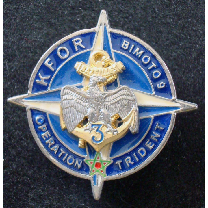 3° Régiment d'Infanterie de Marine BIMOTO 9 KFOR Trident KFOR Sheli