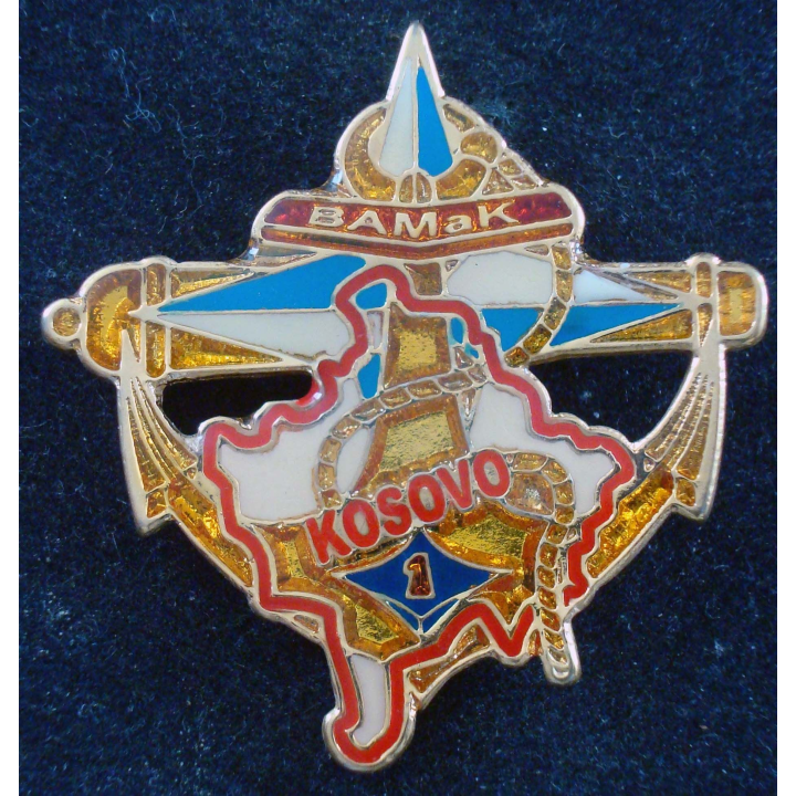 1° Régiment d’Artillerie de Marine BAMAK KFOR KOSOVO translucide