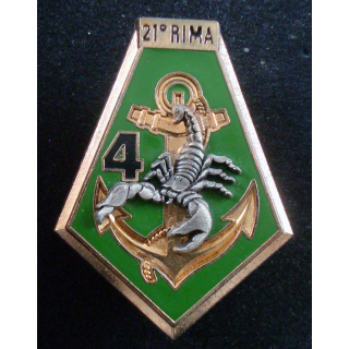 4° compagnie 21° Régiment d'Infanterie de Marine Delsart RIMA