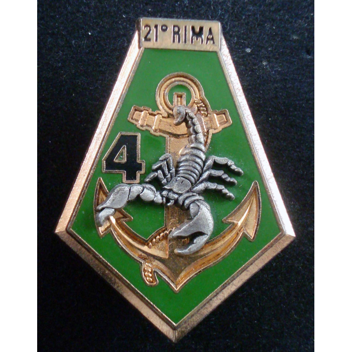 4° compagnie 21° Régiment d'Infanterie de Marine Delsart RIMA