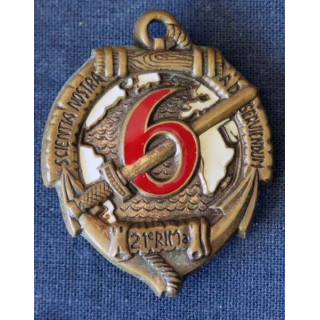 21° Régiment d'Infanterie de Marine 6° Compagnie finition bronze RIMA
