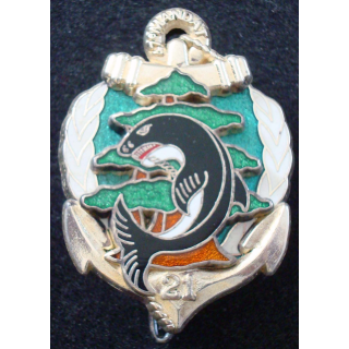 21° Régiment d'Infanterie de Marine LIBAN Boussemart argenté