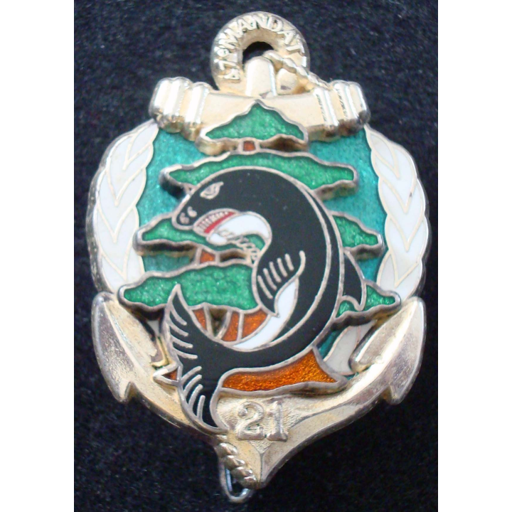 21° Régiment d'Infanterie de Marine LIBAN Boussemart argenté