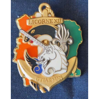 21° Régiment d'Infanterie de Marine LICORNE 2006 fabrication Boussemart