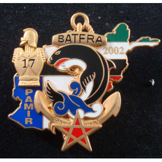 BAT FRA 21° Régiment d'Infanterie de Marine PAMIR 2002 A. Bertrand