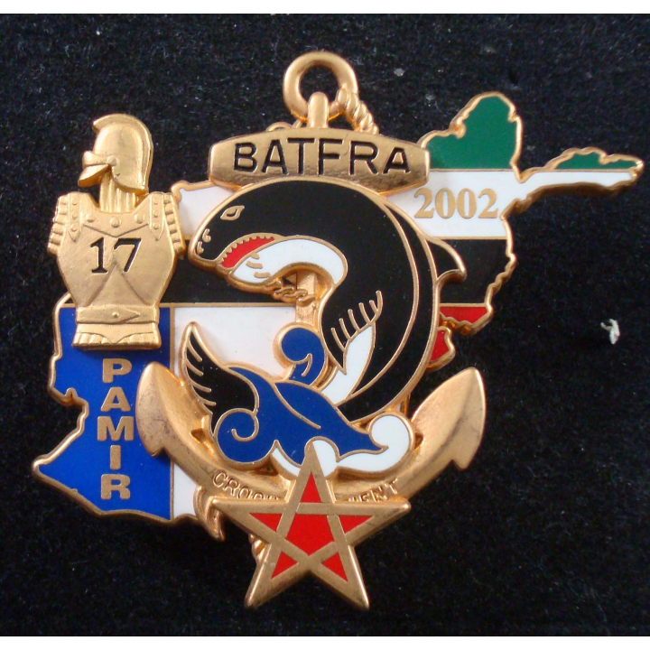 BAT FRA 21° Régiment d'Infanterie de Marine PAMIR 2002 A. Bertrand