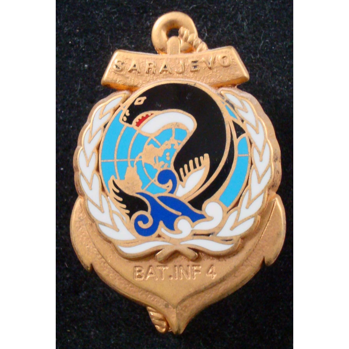 BAT INF 4 21° Régiment d'Infanterie de Marine FORPRONU Sarajevo 1995