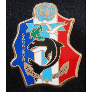 Trans BAT INF 4 21° Régiment d'Infanterie de Marine Sarajevo 1995