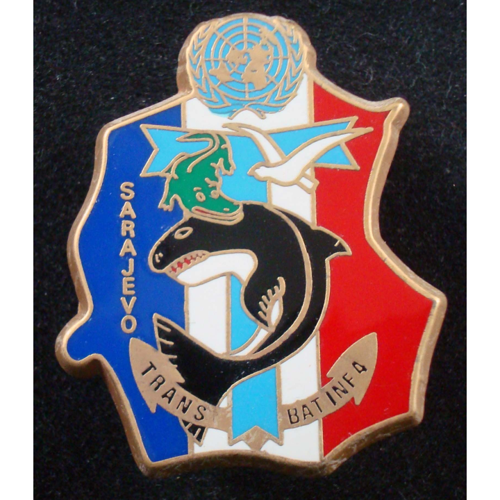 Trans BAT INF 4 21° Régiment d'Infanterie de Marine Sarajevo 1995