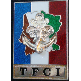 Troupes Françaises en Côte d’Ivoire Boussemart translucide argenté
