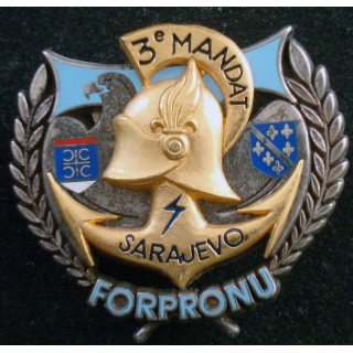 Transmissions du Bataillon D'infanterie N° 4 FORPRONU Sarajevo Drago