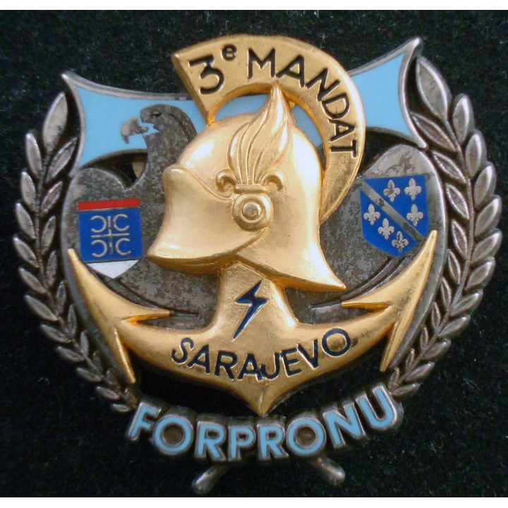 Transmissions du Bataillon D'infanterie N° 4 FORPRONU Sarajevo Drago