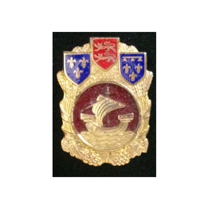 1° COMA : insigne de la 1° section des commis ouvriers militaires d'administration de fabrication Drago H. 580