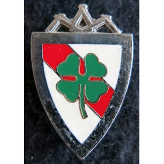 153° RI : Insigne métallique du 153° régiment d'infanterie de fabrication Delsart Sens G. 1173