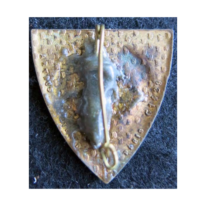 43° RI / CI : 43° régiment d'infanterie centre d'instruction de fabrication Arthus Bertrand G. 1429 en émail