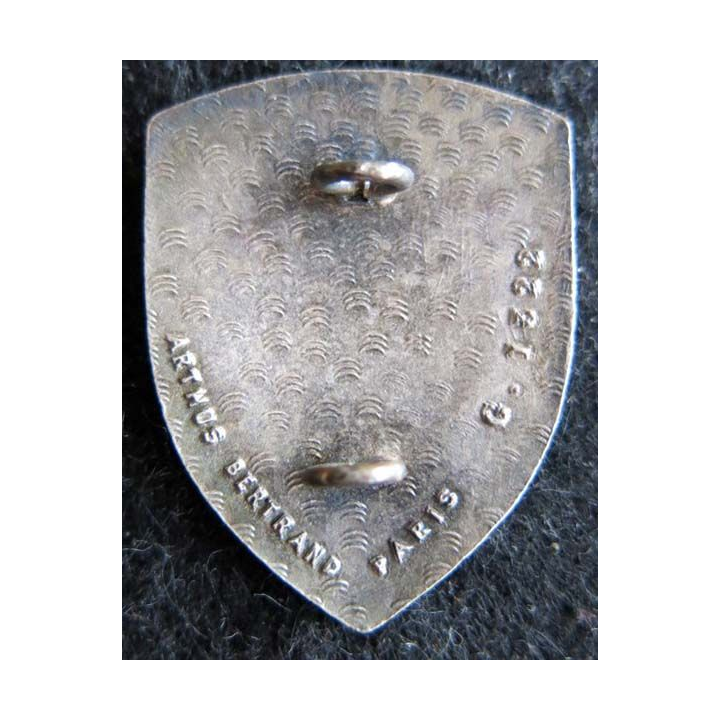 88° RI : insigne métallique du 88° régiment d'Infanterie de fabrication A.B Paris G. 1322 émail