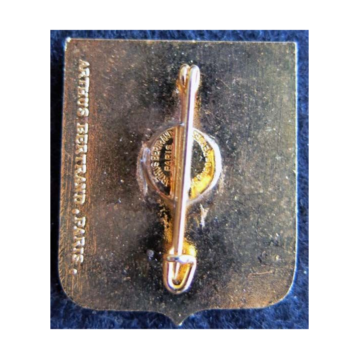 73° RID: insigne métallique du 73° régiment d''infanterie divisionnaire de fabrication Arthus Bertrand Paris émail