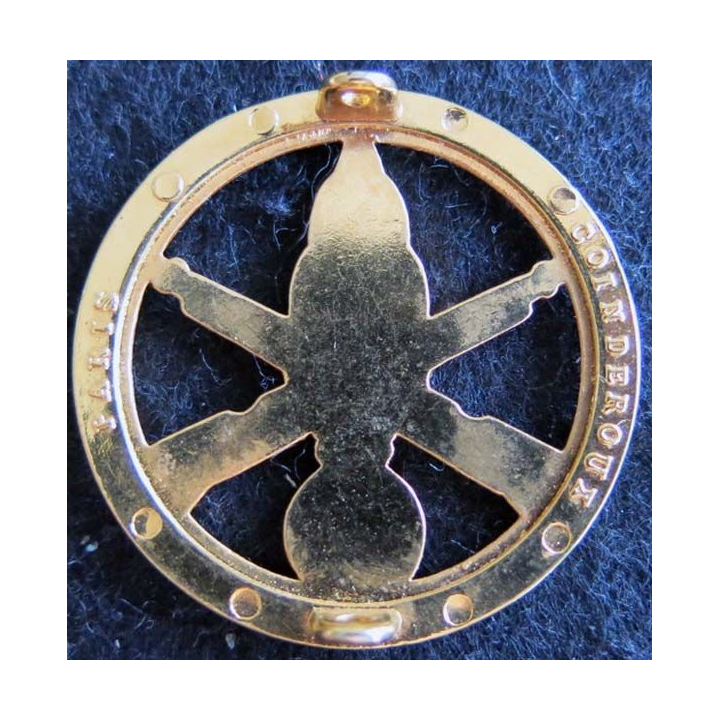 INFANTERIE : Insigne béret infanterie de fabrication Coinderoux 4,4 cm