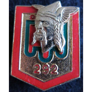 292° RID: insigne métallique du 292° régiment d''infanterie divisionnaire de fabrication Drago Paris