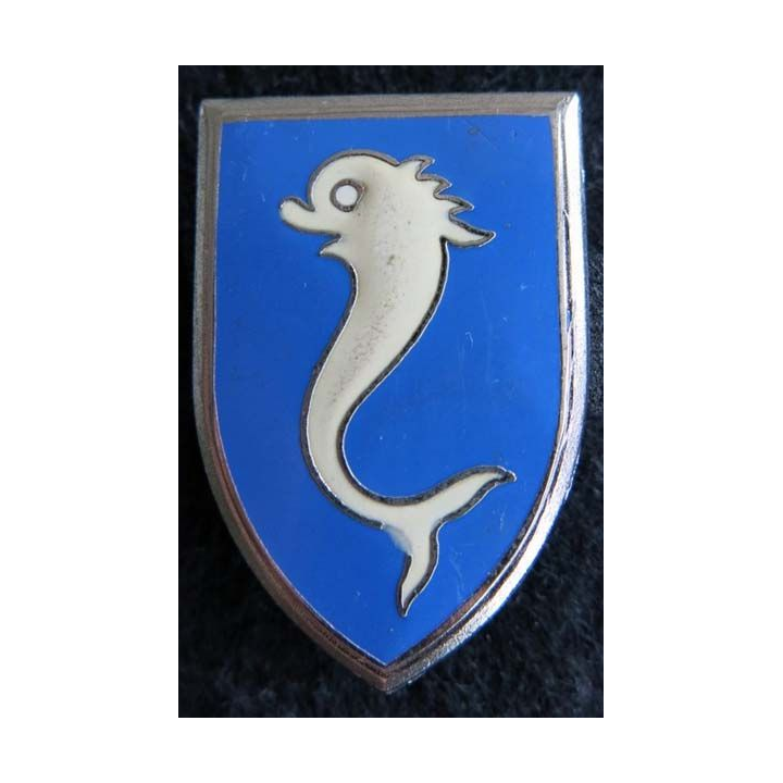12° RC : insigne métallique du 12° régiment de cuirassiers de fabrication Delsart Sens H. 169