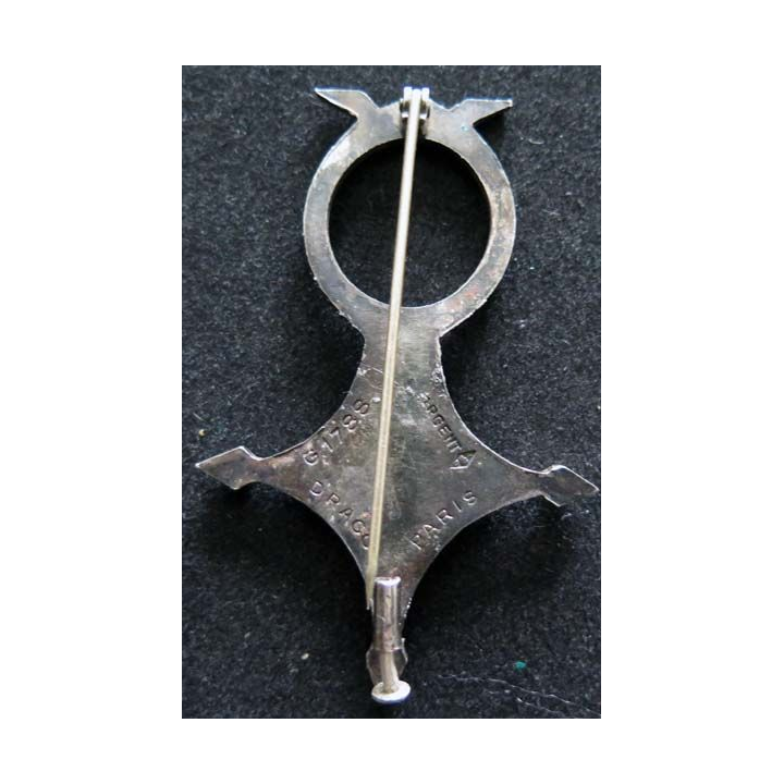 Insigne en ARGENT des affaires sahariennes Drago G. 1788 SAHARA