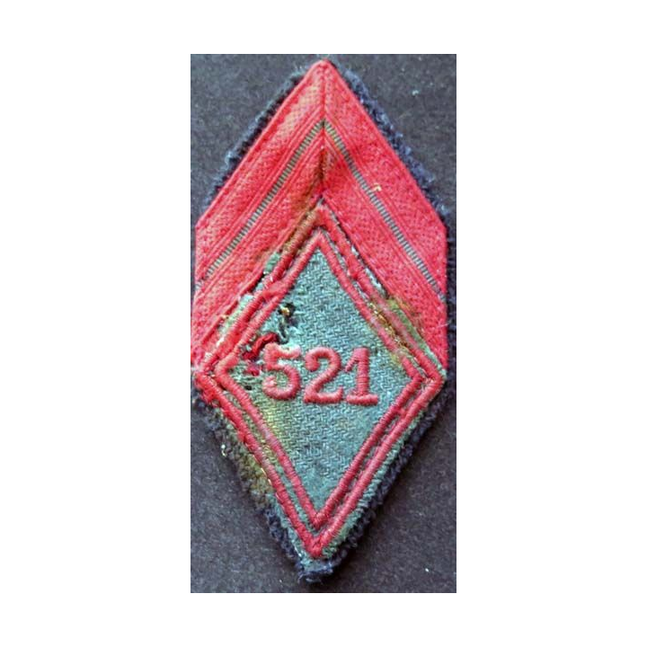 losange de bras modèle 45 de caporal du 521° régiment du train troupe