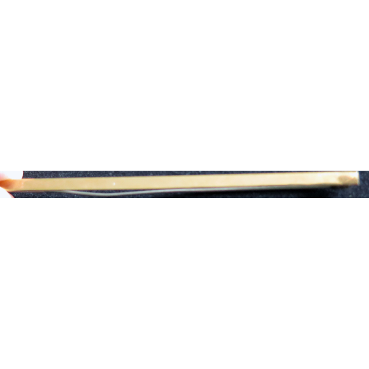 barrette pour médailles de 9,5 cm en métal doré