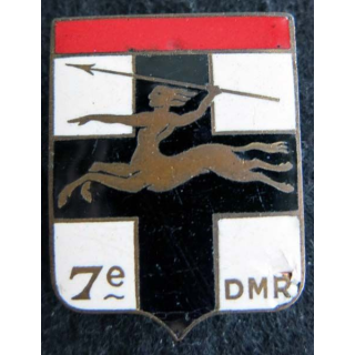 7° DMR : 7° division mécanique rapide de fabrication Drago Romainville G. 1199 éclat d'émail