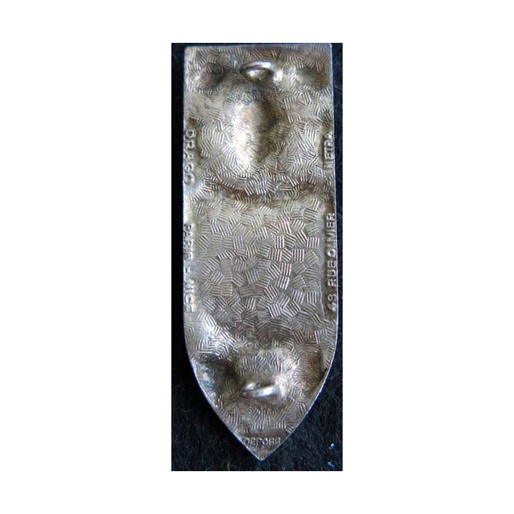 503° RCC : insigne métallique du 503° régiment de chars de combat de fabrication Drago Olivier Métra déposé