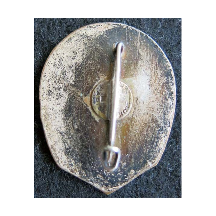 53° GRDI : insigne métallique du 53° groupe de reconnaissance de division d'infanterie de fabrication Chobillon en émail
