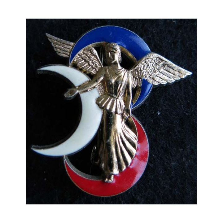 3° DB : insigne métallique de la 3° division blindée (ex 3° DIA) de fabrication Delsart G. 2298