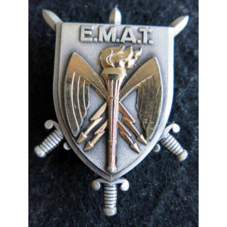 EMAT : Insigne métallique de l'état major de l’Armée de Terre de fabrication Delsart G. 2308