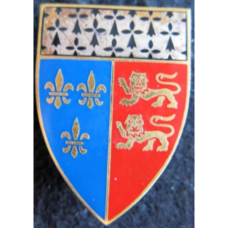 3° RM : insigne métallique de la 3° région militaire de fabrication Drago Paris G. 2340