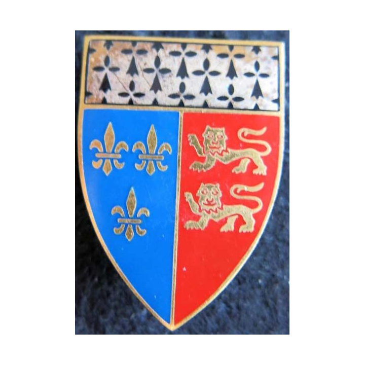 3° RM : insigne métallique de la 3° région militaire de fabrication Drago Paris G. 2340