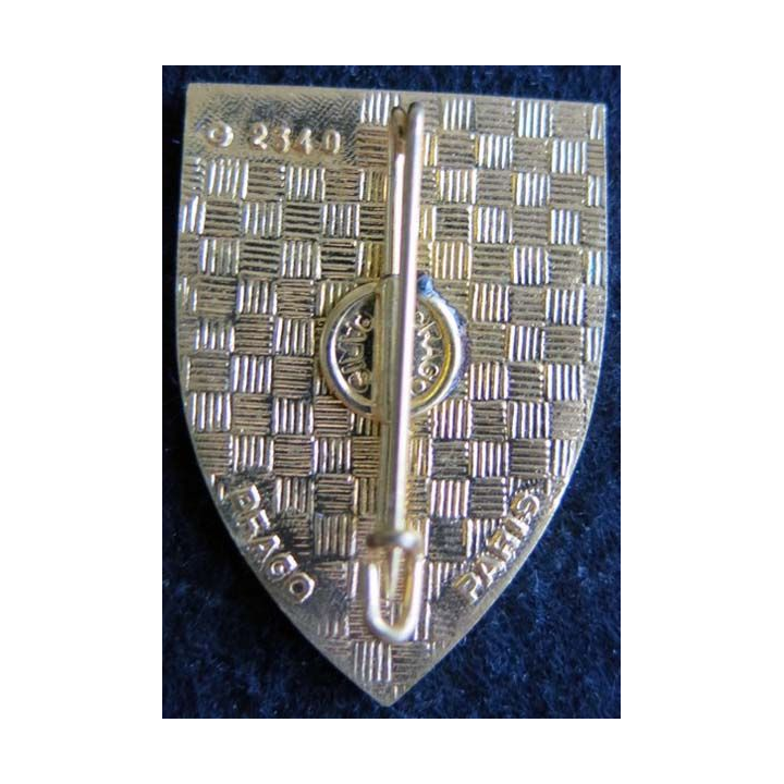 3° RM : insigne métallique de la 3° région militaire de fabrication Drago Paris G. 2340