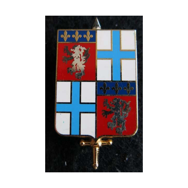 RTSE : insigne métallique de la région terre sud-est Pichard Balme G. 4654