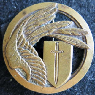EISG : Insigne métallique de l'escadron d’instruction des services généraux de CAEN Drago A. 832