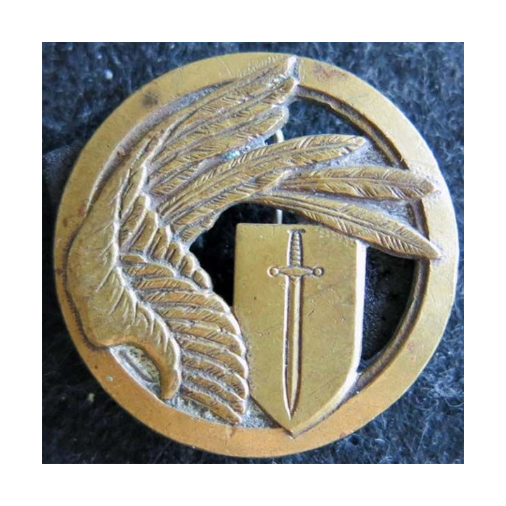 EISG : Insigne métallique de l'escadron d’instruction des services généraux de CAEN Drago A. 832