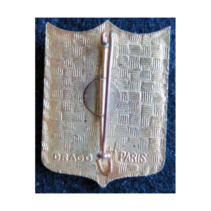 BA 117 : insigne métallique de la base aérienne 117 de Paris Drago Paris éclat d'émail