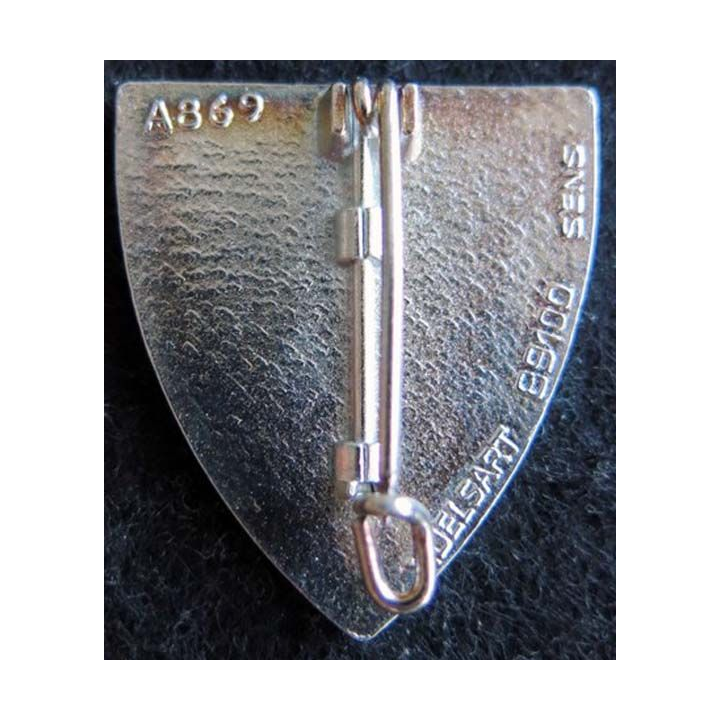 BA 126 : insigne métallique de la base aérienne 126 de Solenzara en Corse de fabrication Delsart  Sens A. 869