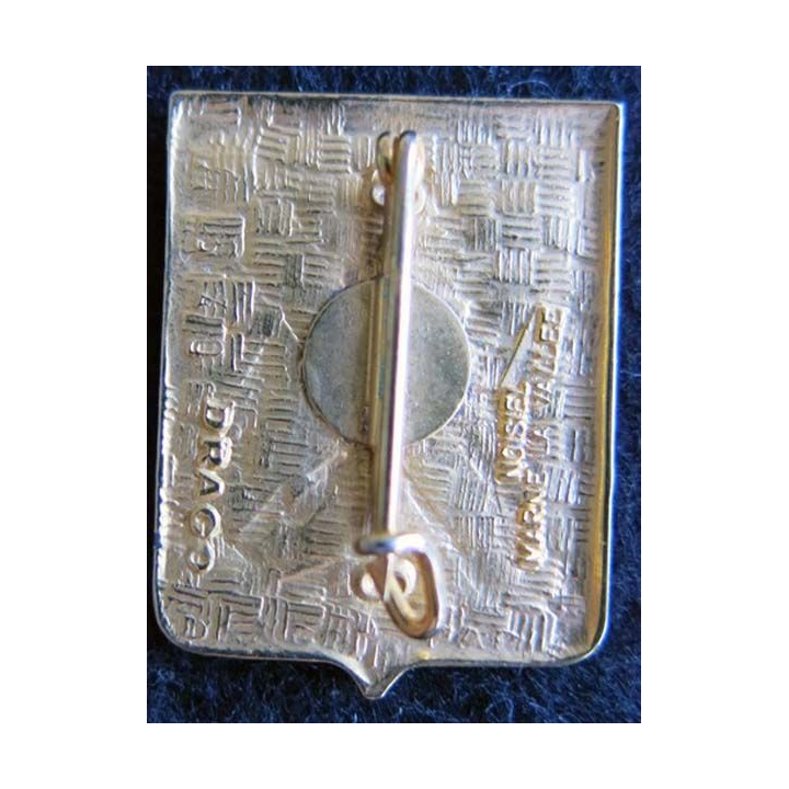 BA 902 : insigne métallique de la base aérienne 902 de Contrexeville de fabrication Drago Paris