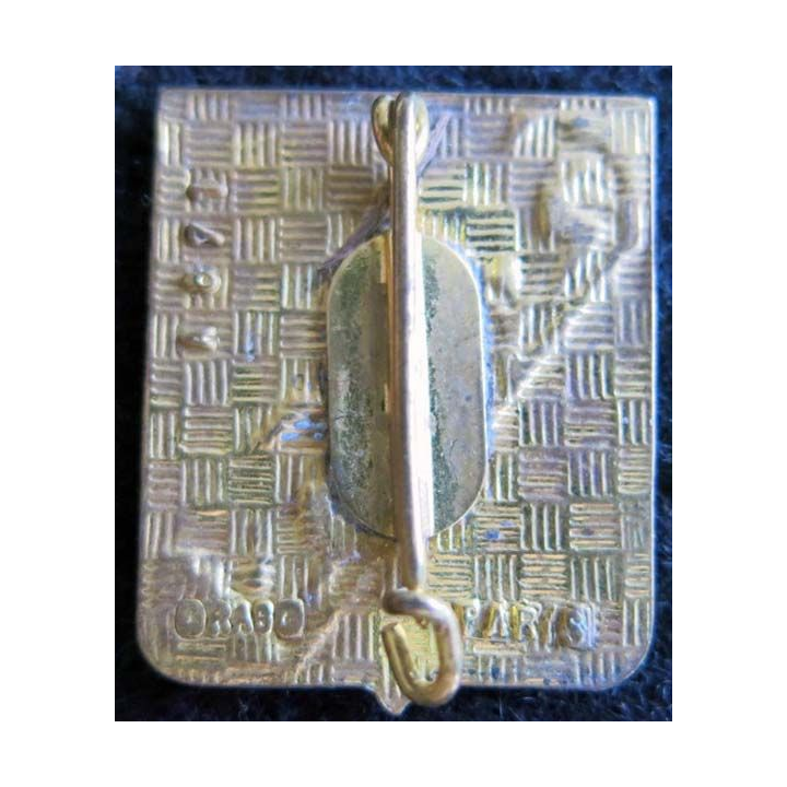 BA 133 : insigne métallique de la base aérienne 133 de Nancy Ochey de fabrication Drago A. 871
