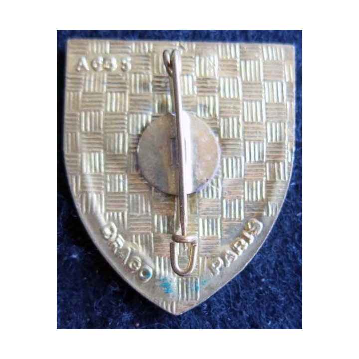 EAA 601 : insigne métallique de l'entrepôt de l'armée de l'air n° 601 Chateaudun  Drago A. 665 émail