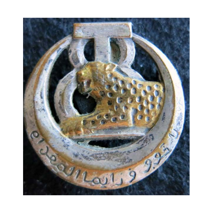 8° RTT : insigne du 8° régiment de tirailleurs tunisiens fabrication Drago Béranger