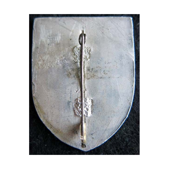 2° DIM : Insigne métallique de la 2° division infanterie marocaine alu peint