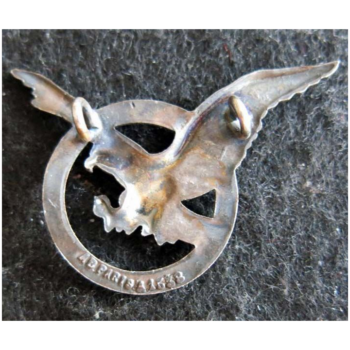 EA ALAT : insigne de l'école d'application de l'aviation légère de l'armée de terre de fabrication Arthus Bertrand G. 1538