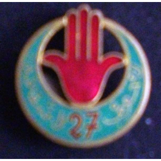 27° régiment de tirailleurs algériens ABPD vert clair