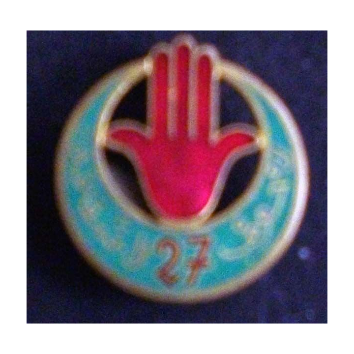 27° régiment de tirailleurs algériens ABPD vert clair